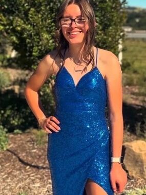 Dillards | Dresses | Prom Dress Purple | Poshmark